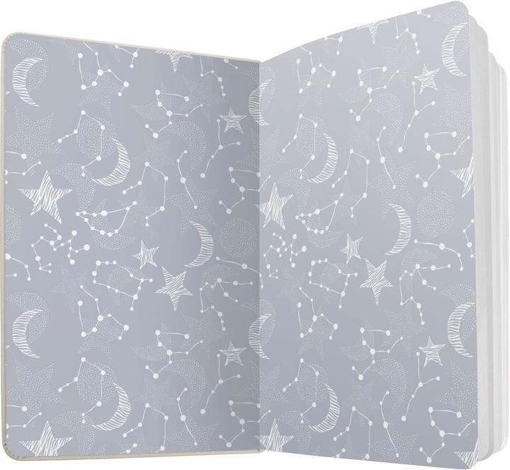 Image du produit Jolie Carnet de notes A5 (135 x 203 mm, À rayures, Couverture rigide)