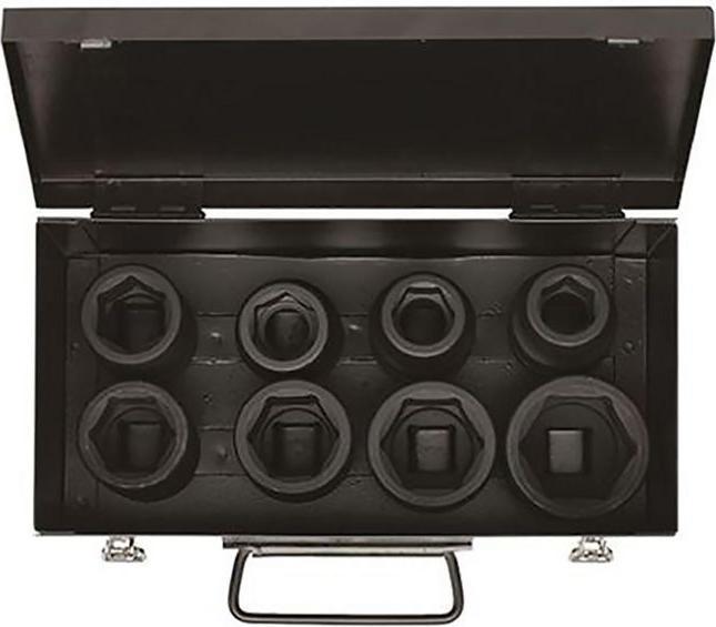 Bahco Set Di Bussole A Impatto 3/4 Metrico 8 Pezzi (32 mm, 24 mm, 41 mm, 22 mm, 33 mm, 23 mm, 34 mm, 21 mm, 27 mm, 31 mm, 35 mm, 26 mm, 37 mm, 30 mm, 39 mm, 38 mm, 28 mm, 29 mm, 40 mm, 25 mm, 36 mm)