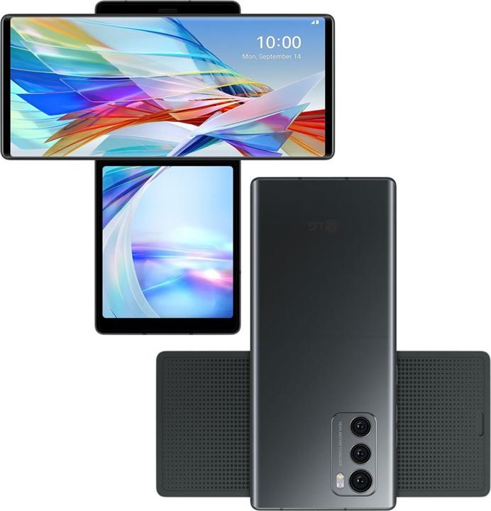 Immagine prodotto LG Wing (128 GB, Aurora Gray, 6.80", Doppia SIM Ibrida, 64 Mpx, 5G)
