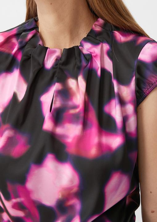Immagine prodotto Comma Satinbluse mit All-over-Print (40)