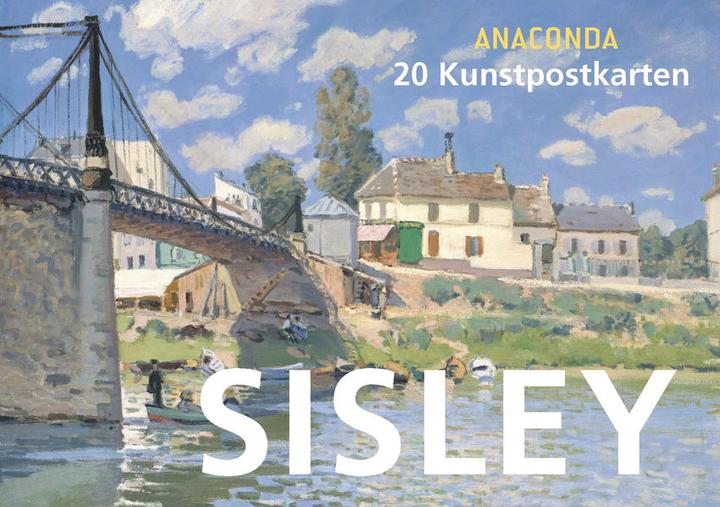 Produktbild Postkartenbuch Alfred Sisley (Deutsch, 2020)