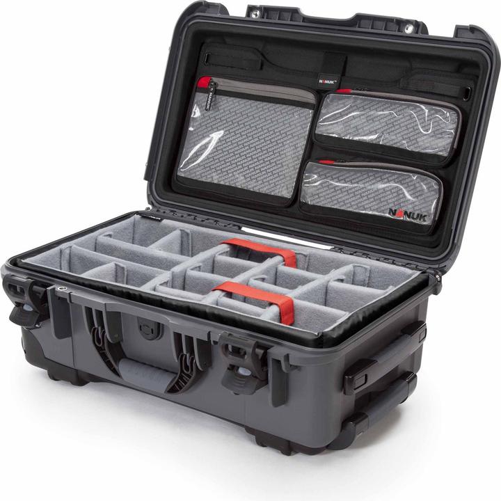 Actual product image Nanuk Plastic case 935 - TW+DO graphite (Camera accessory bag, 28.50 l)