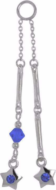 Produktbild Bijouteria Bauchpiercing-Anhänger (Silber 925, Kristall)