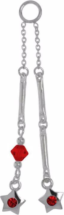 Produktbild Bijouteria Bauchpiercing-Anhänger (Kristall, Silber 925)