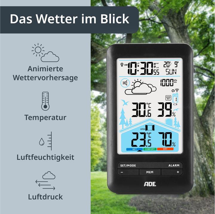 Actual product image ADE WS2132 Radio Weather Station