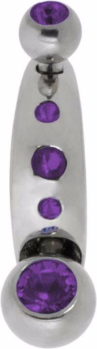 silberfarbig, Violett