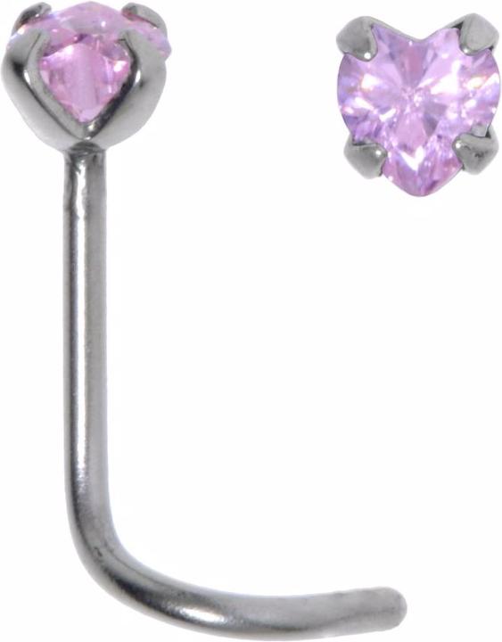 Immagine prodotto Bijouteria Piercing per naso (Zirconia, Acciaio chirurgico 316L)
