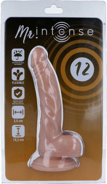 Actual product image Mr. Intense MR INTENSE 12 REALISTIC PENIS 18.2 -OR- 2.5CM