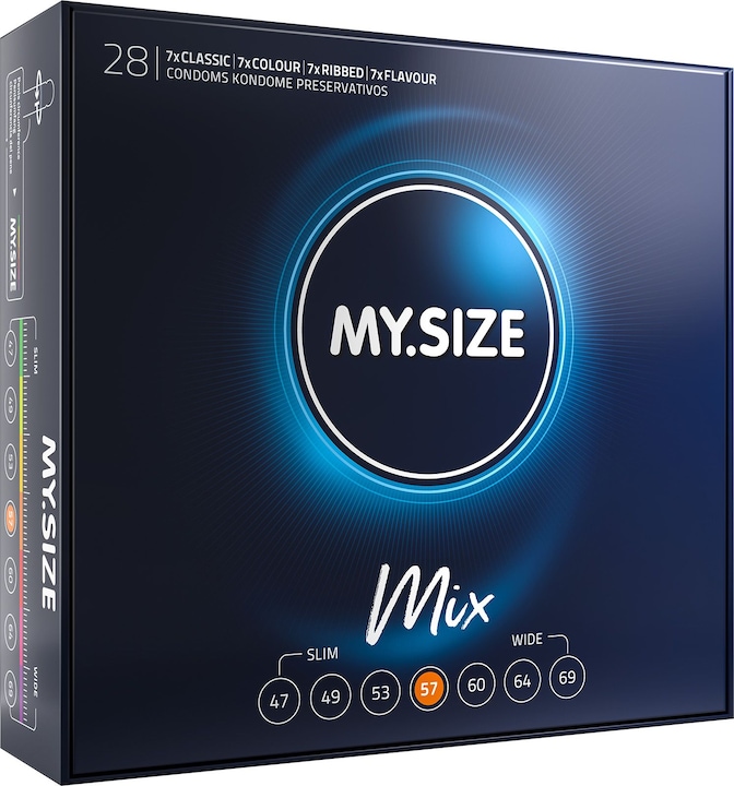 Actual product image My.Size 57mm mix (28 pcs.)