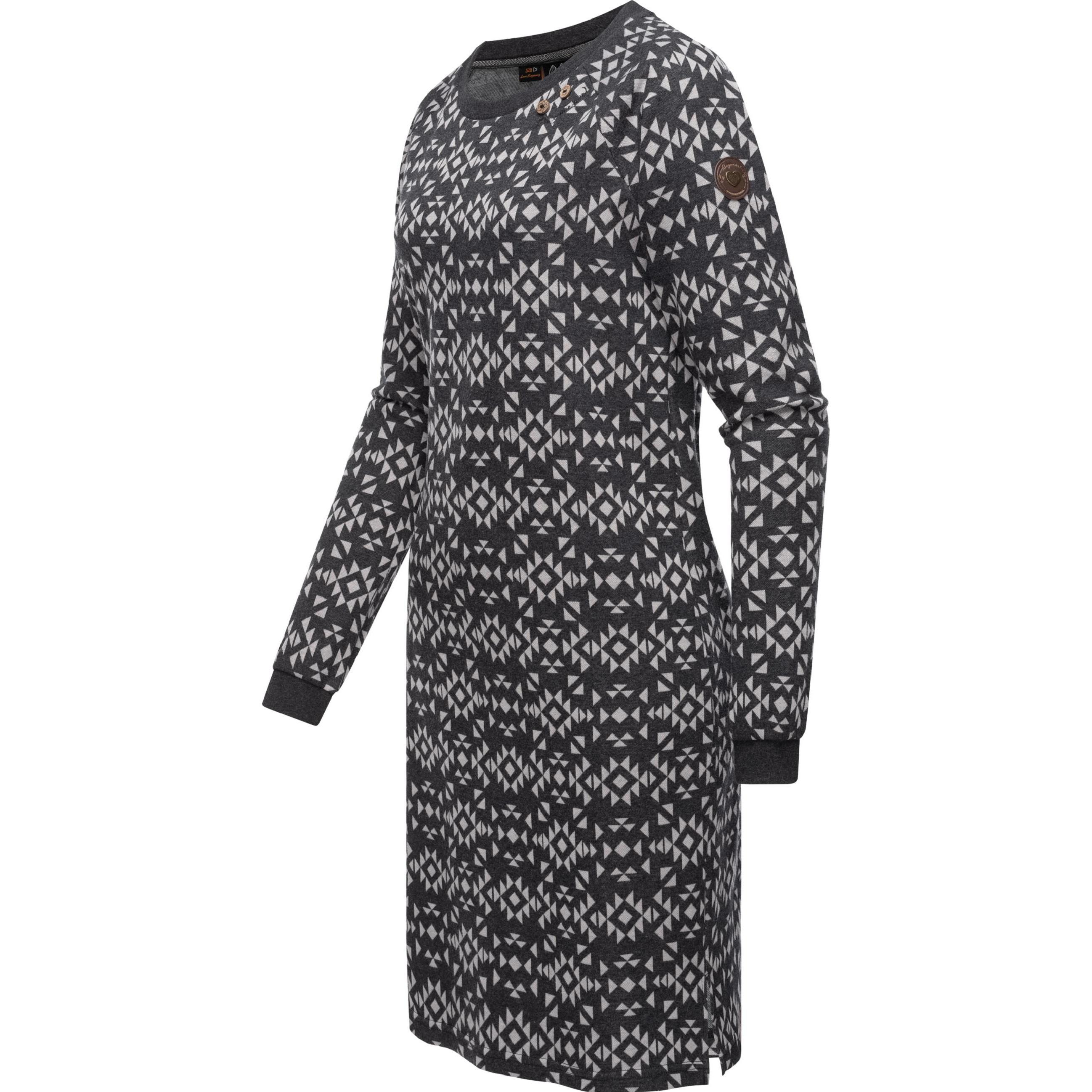 Thumbnail - Ragwear, Damen, Kleider, Dassa Aztec, Grau, (M)