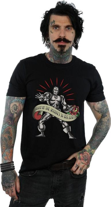 Image du produit - T-shirt IRON MAN THE END TATTOO - Homme (5XL)