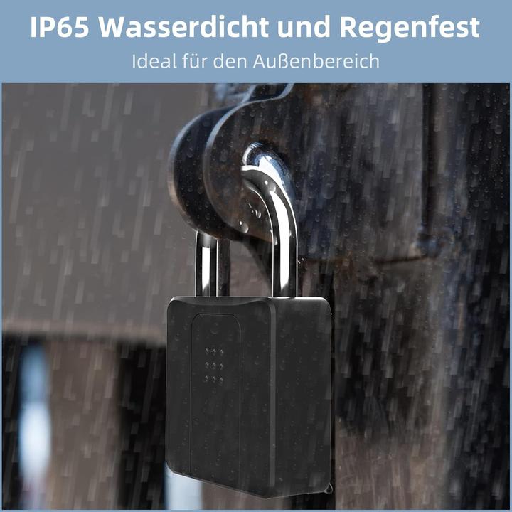 Immagine prodotto Anweller Vorhängeschloss mit Fingerabdrucksensor