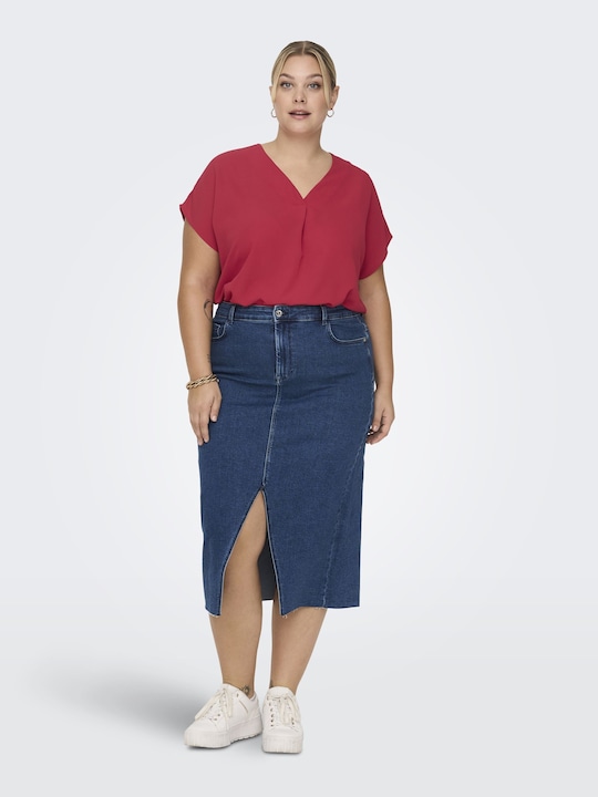 Immagine prodotto Only Top curvy con scollo a V (44)