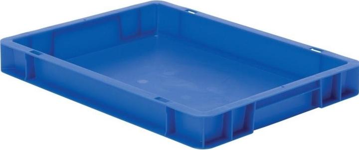 Actual product image kaiserkraft Euro format stacking containers, walls and bottom closed