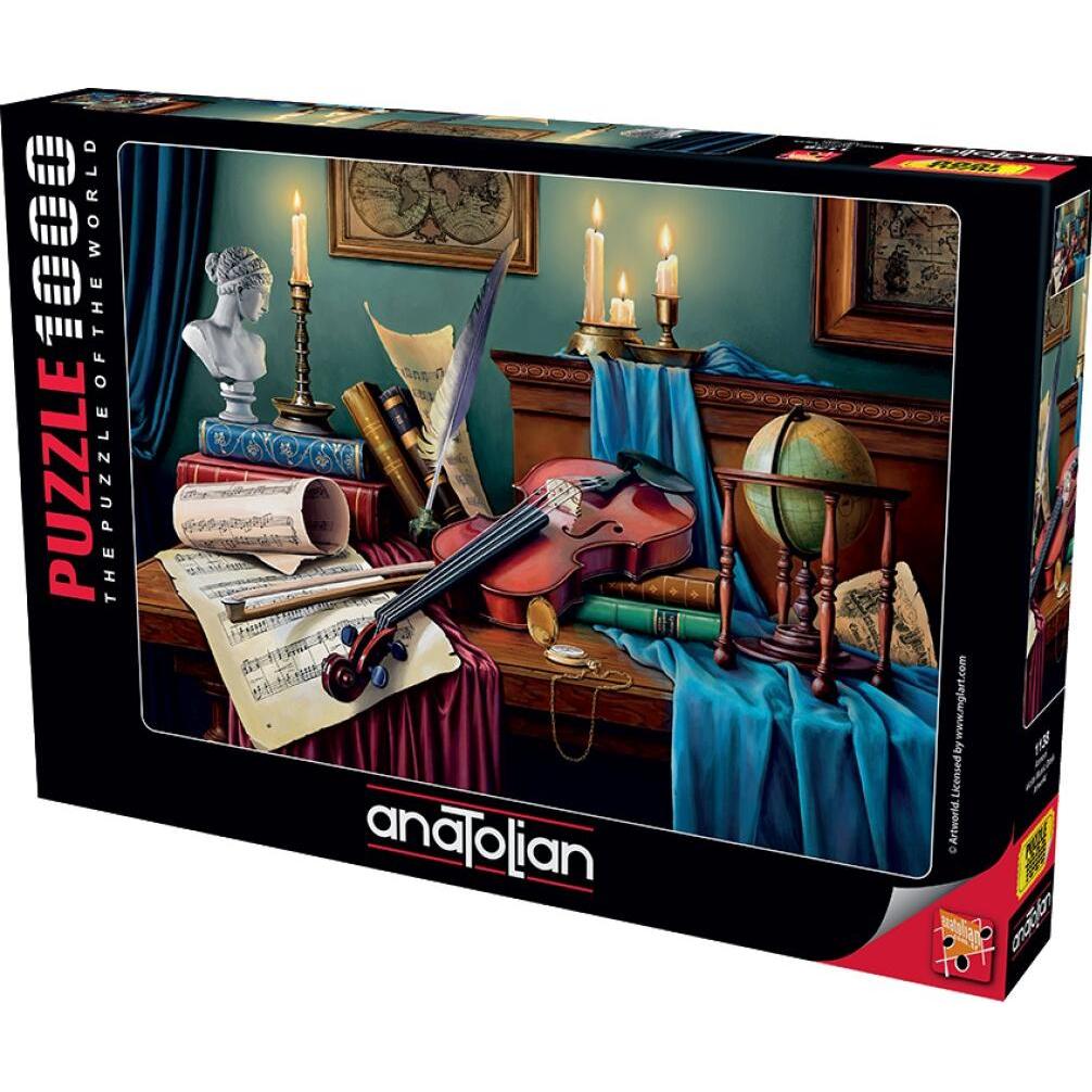 Anatolian Puzzle 1138 1000 pieces On the violinist's desk (1000 Teile)