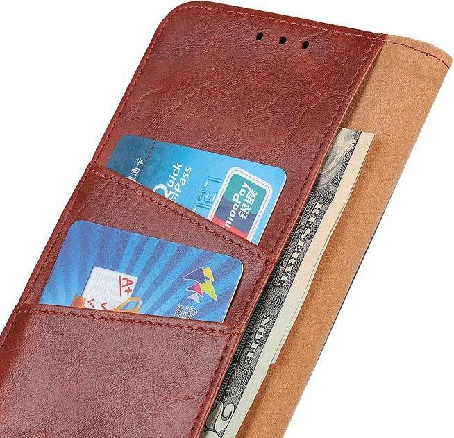 Actual product image MU Classic Crazy Horse IV Leather Bookcover Series (Nokia 3.4)