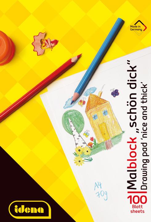 Actual product image Idena Colouring block (A4, Plain, Soft cover)