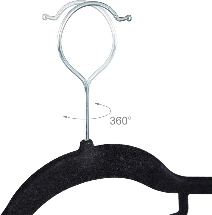 Actual product image Relaxdays Coat hanger (20 x)