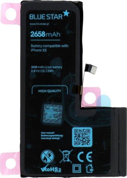 Actual product image Partner Telecom Battery Blue Star BLUE STAR HQ battery for IPHONE XS 2658 mAh