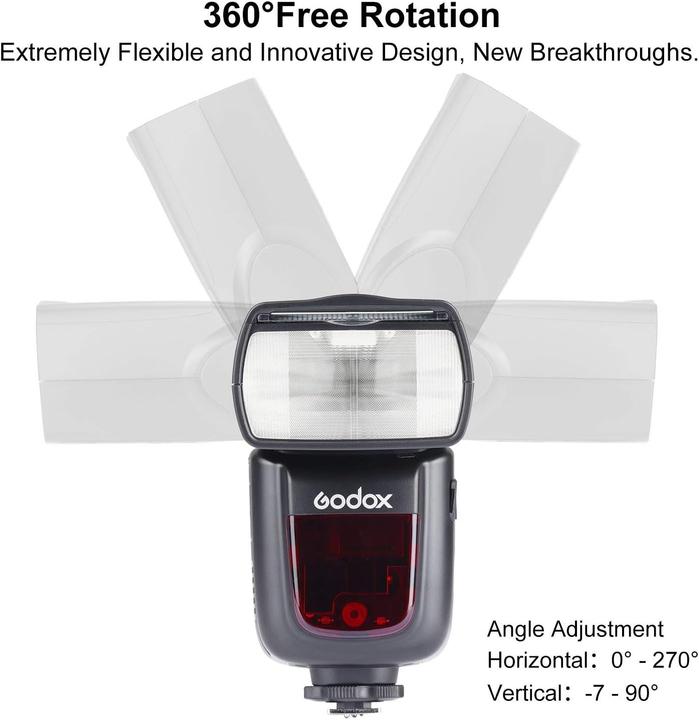 Productafbeelding Godox V860II Nikon (Bevestigbare flitser, Nikon)