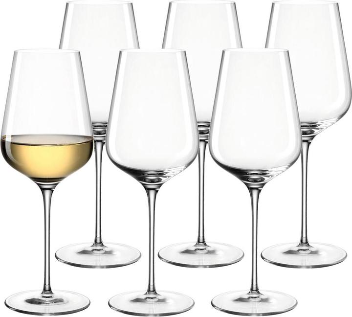 Actual product image Leonardo White wine glass Brunelli 580 ml, 6 pieces, Transparent (58 cl, 6 Glasses, White wine glasses)