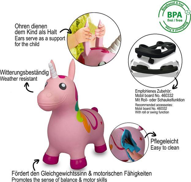 Produktbild Jamara Einhorn mit Pumpe
