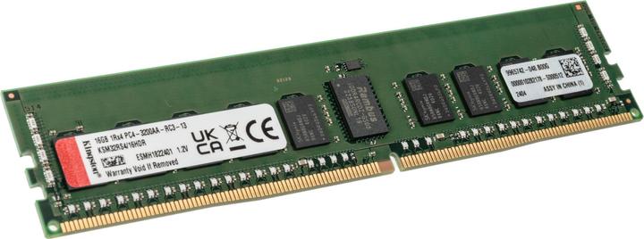 Image du produit Kingston Mémoire DDR4, ECC Reg, CL22, DIMM, 1Rx4, Hynix D Rambus (1 x 16GB, 3200 MHz, RAM DDR4, DIMM)