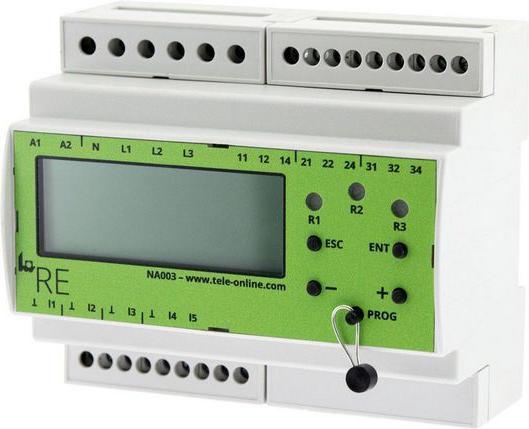 Immagine prodotto Tele Relè di monitoraggio della tensione, 3 contatti di commutazione, 5A, 250V, 1,25kVA