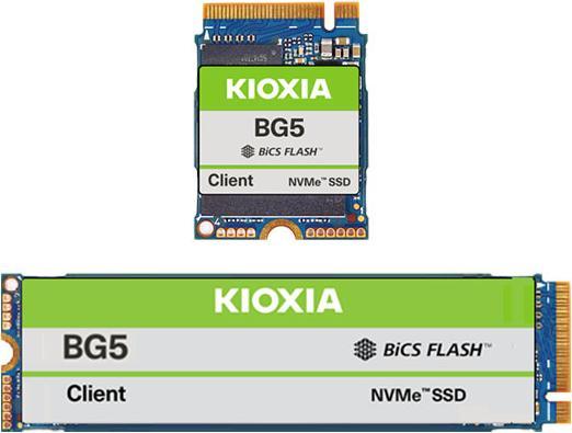 Actual product image Kioxia Client SSD NVMe/PCIe M.2 2280 (256 GB, M.2 2280)
