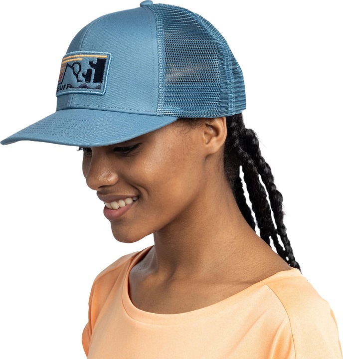 Produktbild Buff Explore Trucker Cap Nidus Blau (One Size)