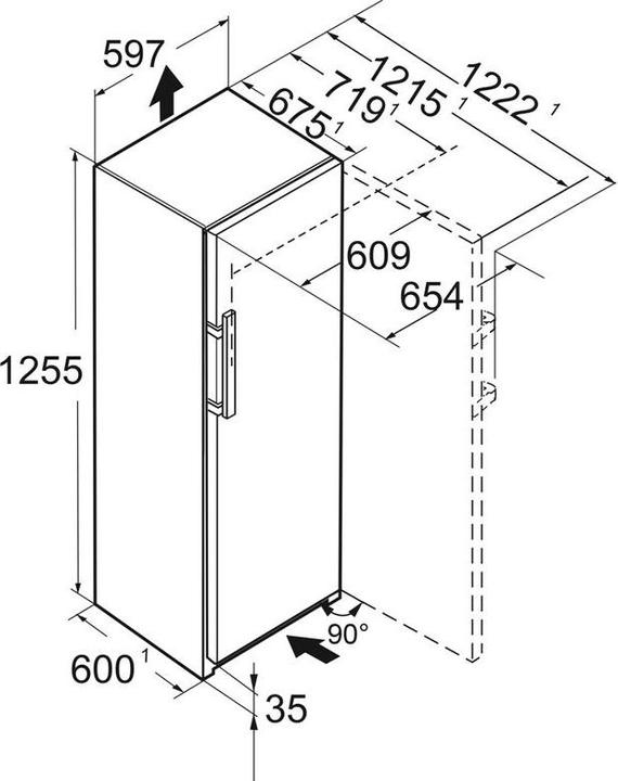 Produktbild Liebherr RBa30 425i (160 l)
