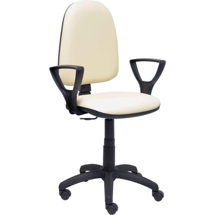 Piqueras y Crespo, Bürostuhl, Bürostuhl Ayna Similpiel P&C 25BGOLF Creme