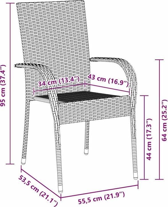 Immagine prodotto VidaXL Mobili da giardino (80 cm)