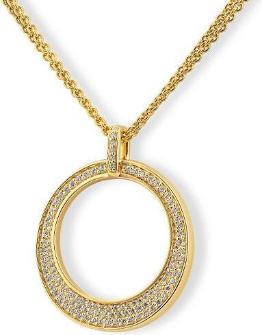 Actual product image Breuning DEPENDANT - BRILL. 0.531 Ct. H/si (585, - Gold)
