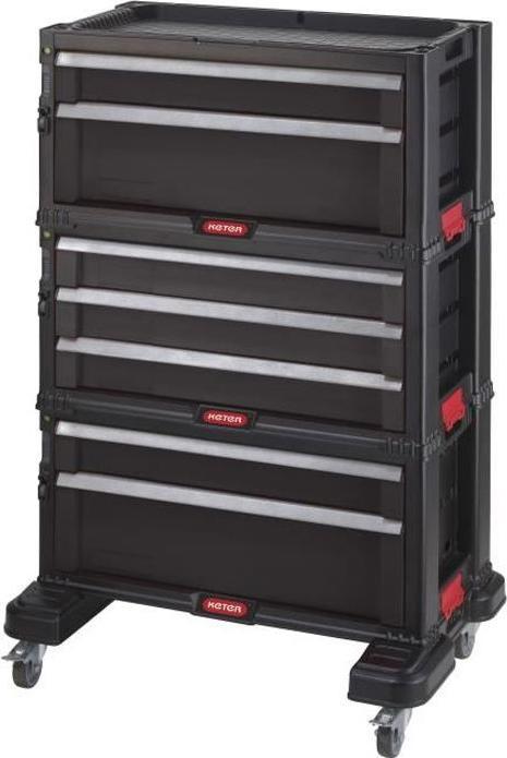 Produktbild Keter Werkzeugwagen Schubladen (1 x)