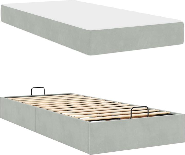 Actual product image vidaXL Storage bed (90 x 200 cm)