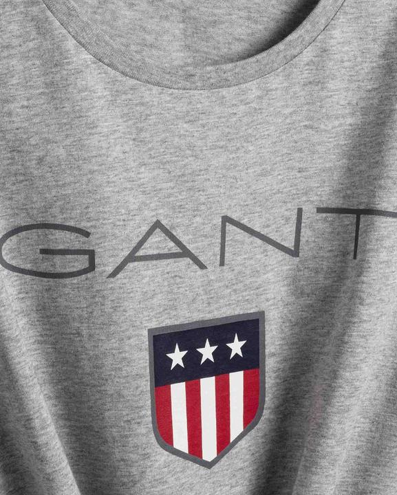 Actual product image GANT T-shirt Sporty Comfortable fit Shield Logo - 17738 (170)