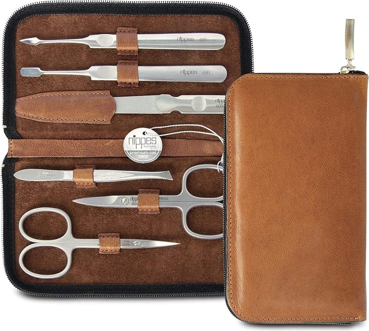 Actual product image Nippes 6-teiliges Maniküre-Set Whiskey