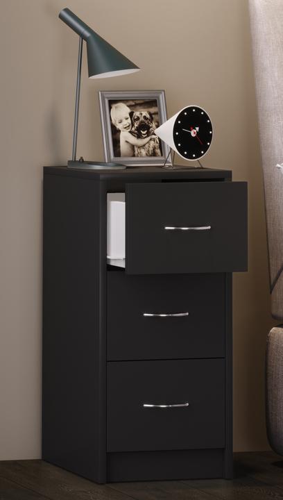 Produktbild VCM Holz Nachtschrank Boxal Maxi mit Schublade (30 x 35 x 65 cm)