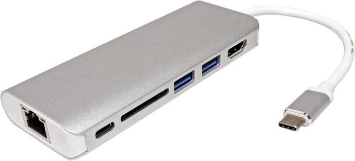 Produktbild Roline Docking Station USB Typ C - HDMI (USB-C, 2 Ports)