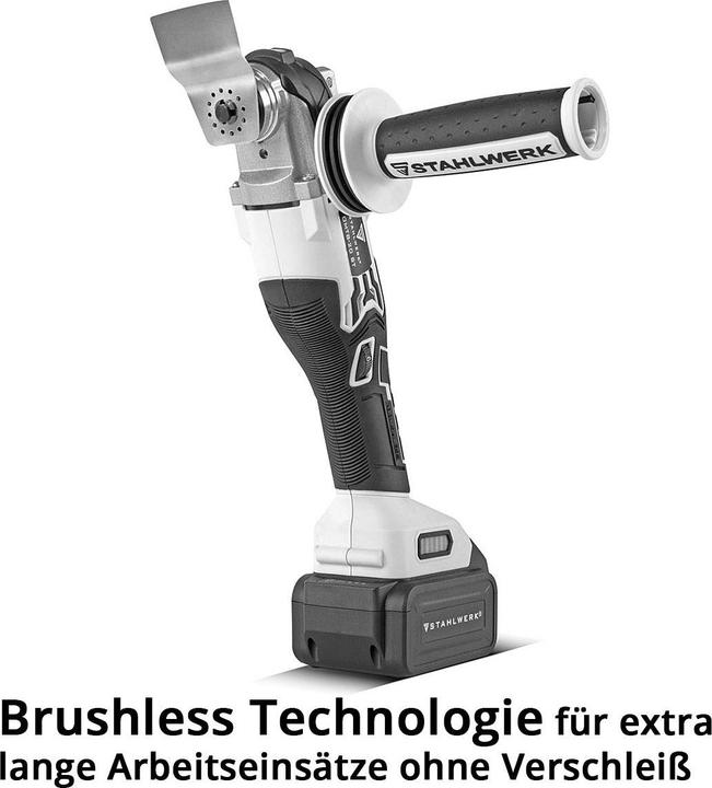 Actual product image Stahlwerk Delta sander Multicutter cordless multifunction tool 900 W brushless