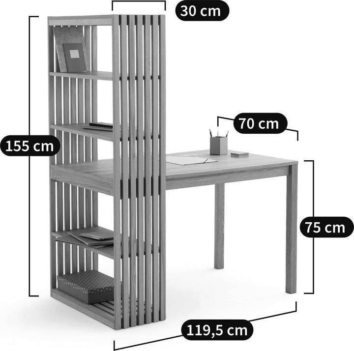Image du produit La Redoute Interieurs Theonie (70 x 119.5 x 155 cm)