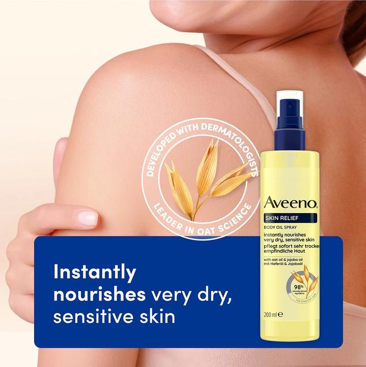 Image du produit Aveeno Huile pour le corps Skin Relief Spray (Huile pour le corps, 200 ml)