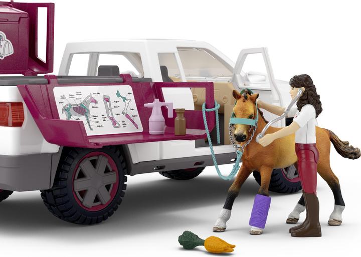 Actual product image Schleich Mobile Tierärztin mit Anhänger