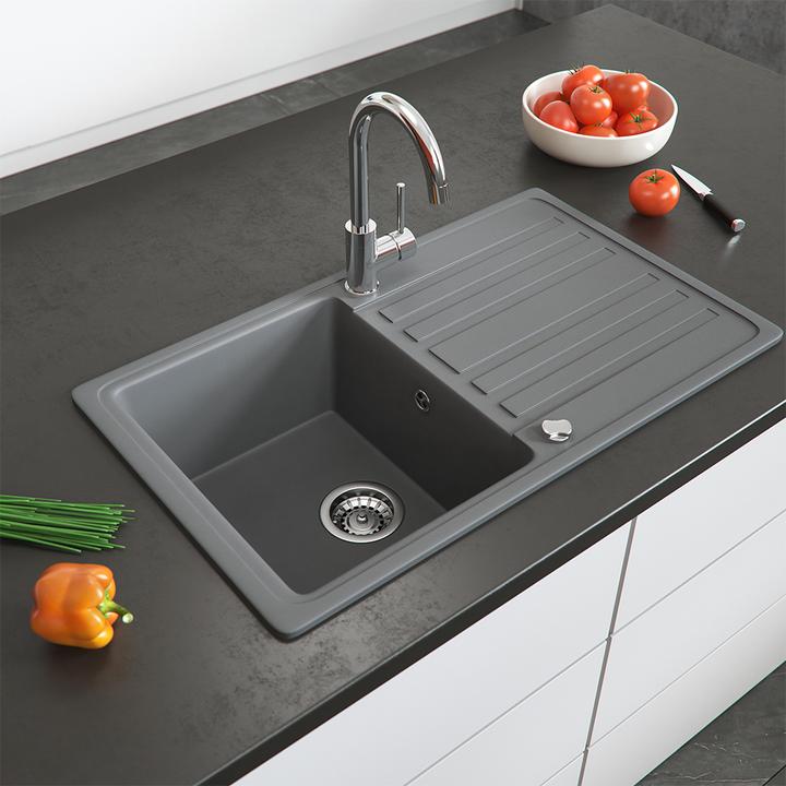 Produktbild Bergström Spülbecken (Einbauspüle, 46 cm, 76 cm)