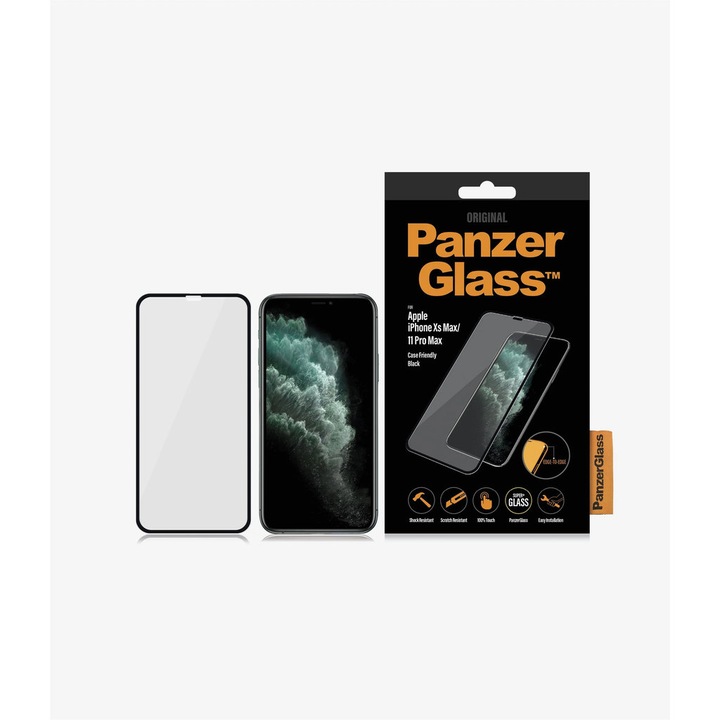 Produktbild PanzerGlass Edge to Edge (1 Stück, Apple iPhone 11 Pro Max, Apple iPhone XS Max)
