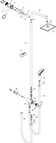 Productafbeelding hansgrohe Crometta E EcoSmart Reno