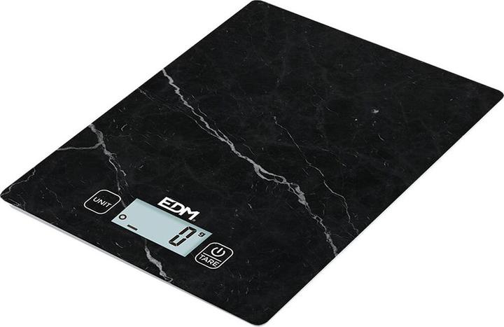 EDM Küchenwaage 07528 Schwarz 5 kg