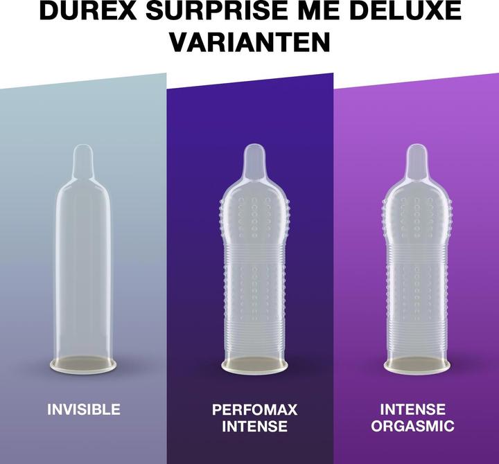 Immagine prodotto Durex Suprise Me Deluxe Black Box (3 pz.)