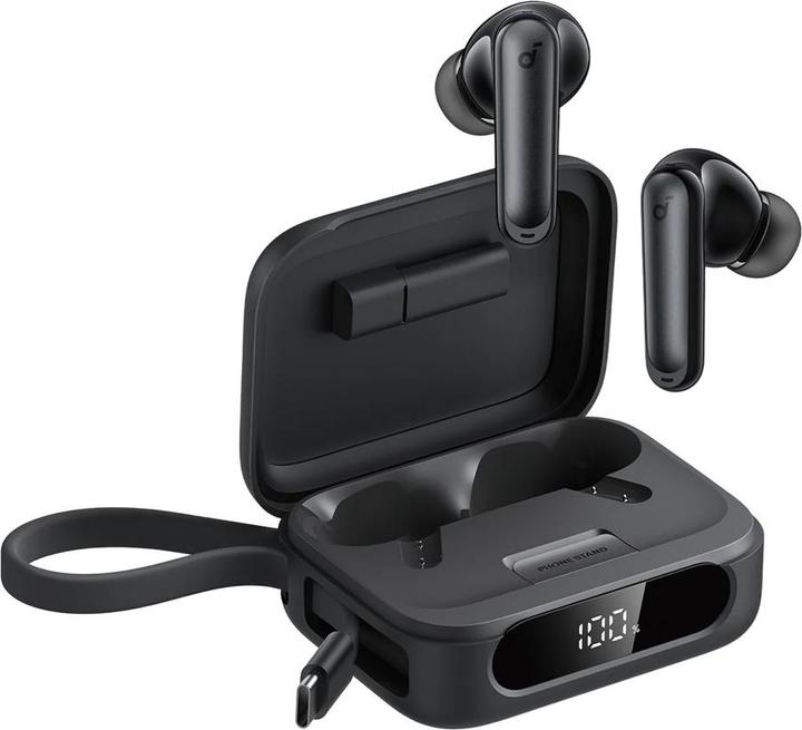 Anker Soundcore P41i zwart / Draadloze hoofdtelefoon / Microfoon / BT 5.3 / IPX5 (Draadloze)